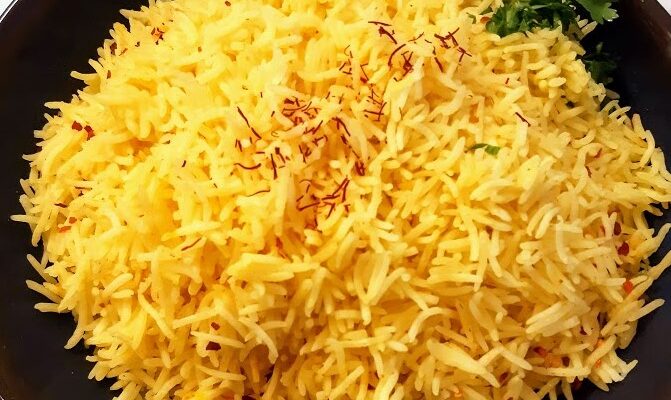 Simple Saffron Rice Recipe