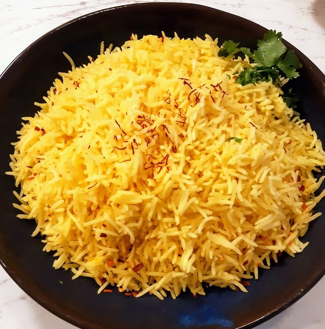 Simple Saffron Rice Recipe