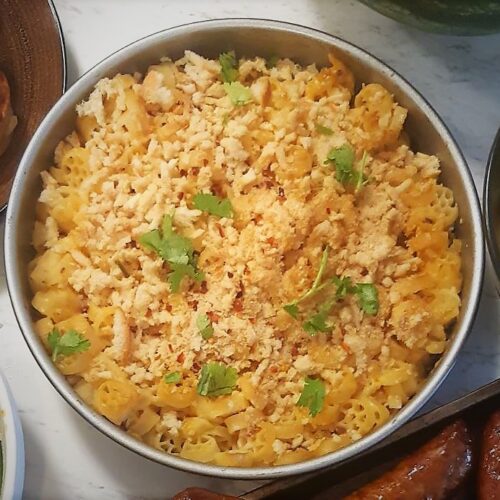 Smoked Chipotle Mac and cheese recipe