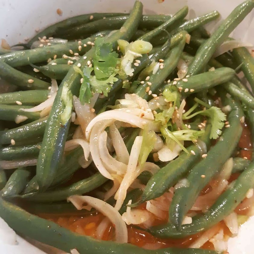 Sriracha Green Bean Salad