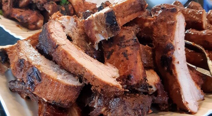 Smoked Maple Soy Ribs