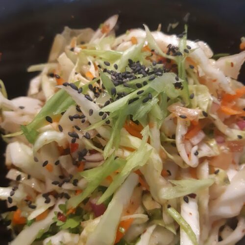 kimchi coleslaw