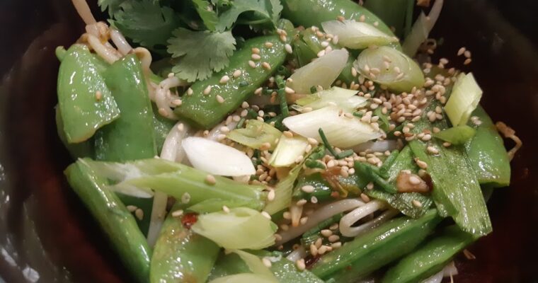 Snap Pea Stir Fry