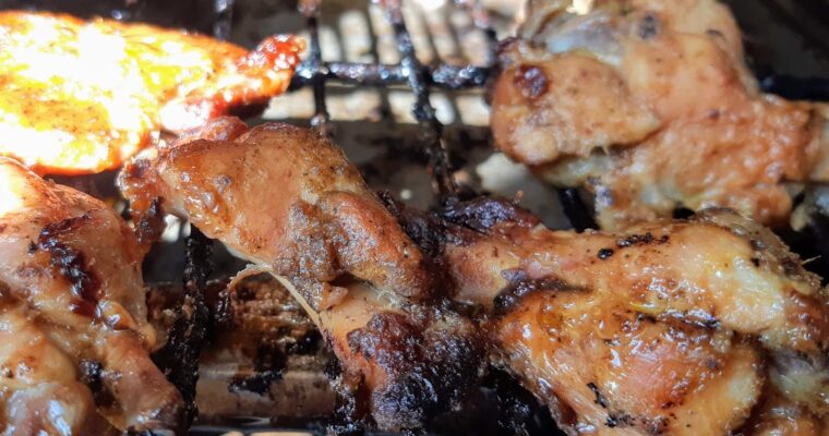 Smoked Al Pastor Chicken Wings