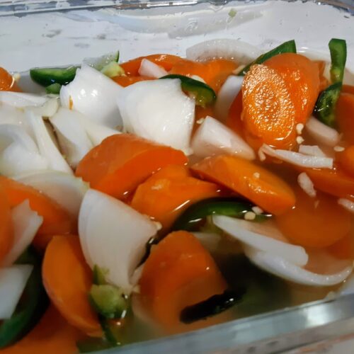one day mexican pickled vegetables