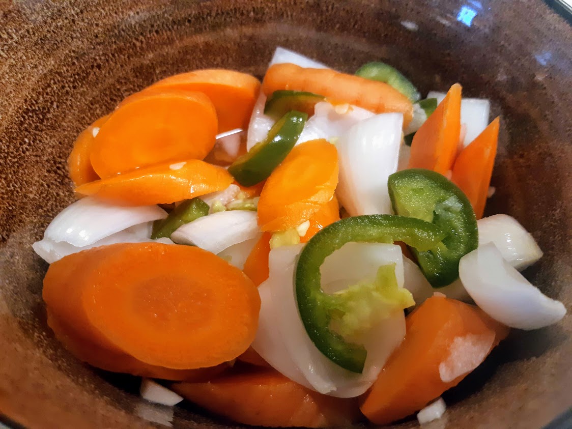 One-day Mexican Pickled Vegetables