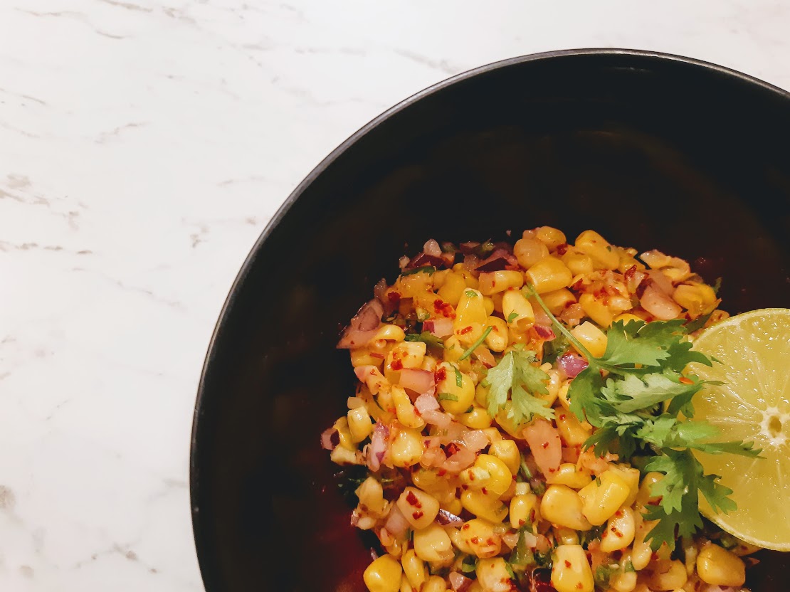 Korean Red Pepper Corn Salsa